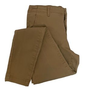 Khaki Stretch Skinny Pants